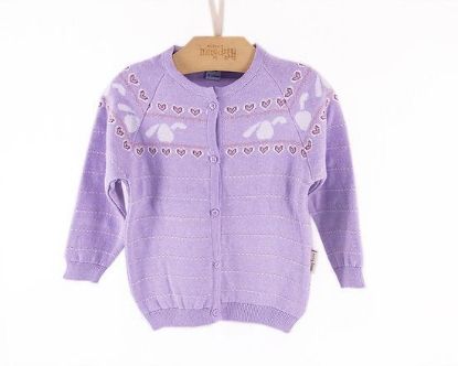 Imagem de CASACO JACQUARD BEBE MENINA