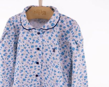Imagem de CAMISA FLANELA FLORAL KIDS