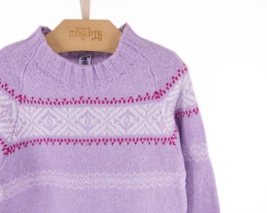 Imagem de MALHA RAGLA JACQUARD GIRL TEEN