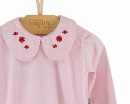 Imagem de BLUSA ML GOLA BORDADA MENINA FAIXA 2