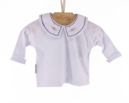 Imagem de BLUSA ML GOLA BORDADA MENINO FAIXA 1
