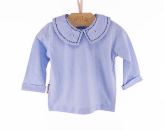 Imagem de BLUSA ML GOLA BORDADA MENINO FAIXA 2