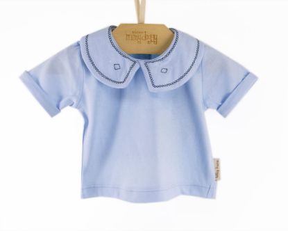 Imagem de BLUSA MC GOLA BORDADA MENINO FAIXA 1
