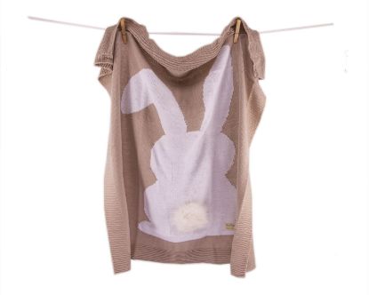 Imagem de MANTA TRICOT COELHO