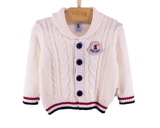 Imagem de CASACO TRICOT TRANCA BEBE