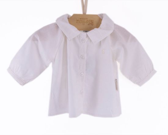 Imagem de CAMISA ML GOLA BABADO