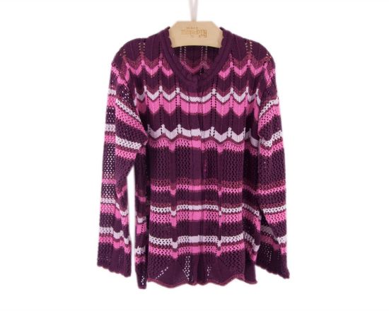 Imagem de CARDIGAN TRICOT FURINHOS