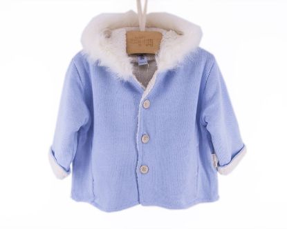 Imagem de CASACO TRICOT PELE BABY