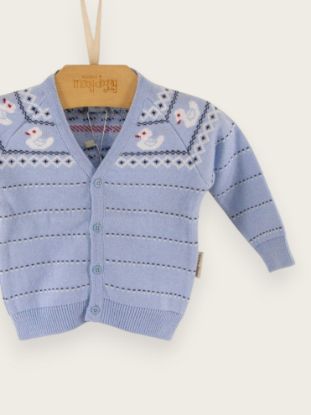 Imagem de CARDIGAN JACQUARD BEBE MENINO