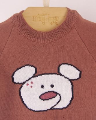 Imagem de BLUSA JACQUARD URSO MIGNON