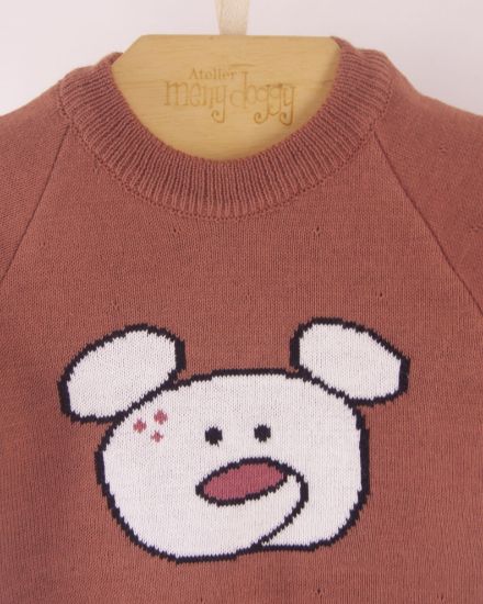 Imagem de BLUSA JACQUARD URSO MIGNON