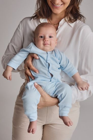 Imagem de PIJAMA CANELADO FAIXA 1