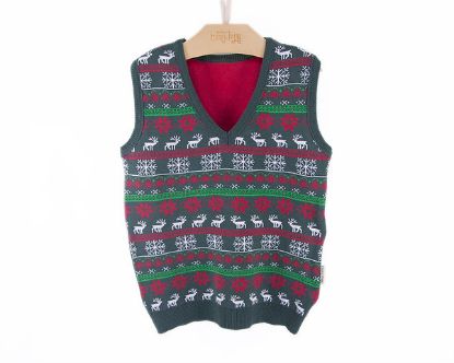 Imagem de COLETE JACQUARD NOEL KIDS