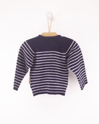 Mostrar detalhes de CASACO LINKS LISTRADO FOFO BABY Imagem de CASACO LINKS LISTRADO FOFO BABY